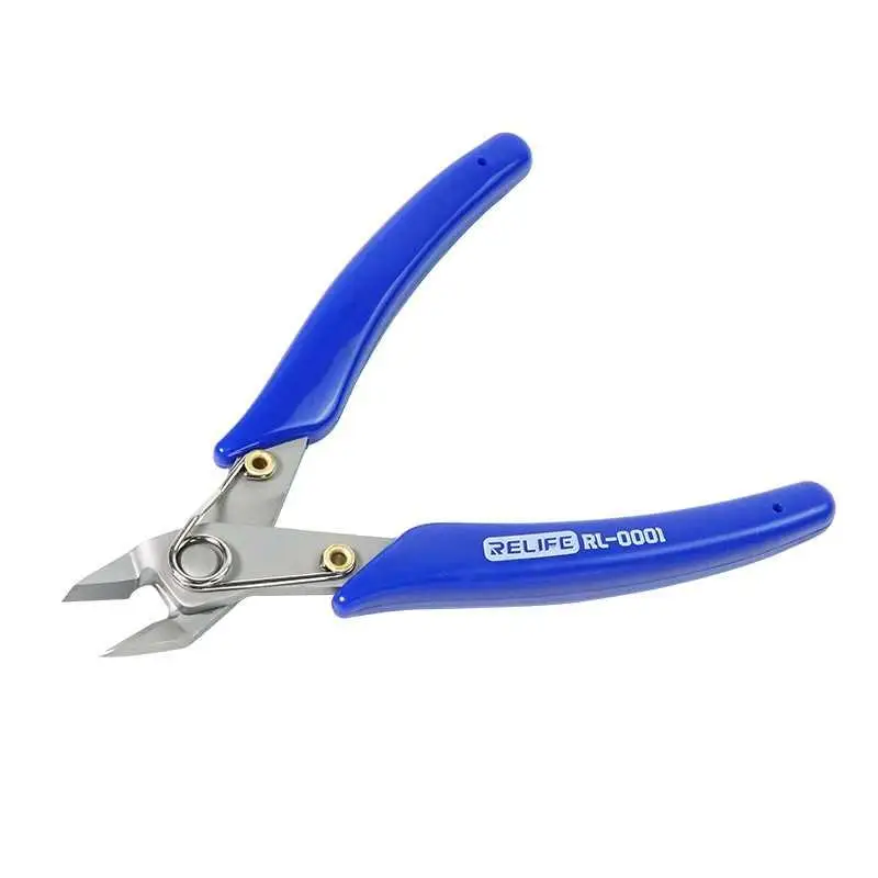 

5 inches Precision Diagonal Pliers Cutting Pliers for Wire Cable Cutter High Hardness HDR 56-58 Electronic Repair Hand Tools