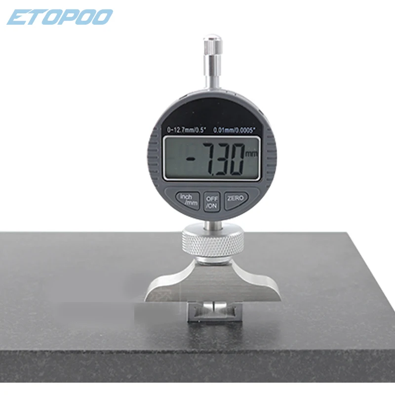 Imagem -03 - Gauge Stand For Depth Gauge Harden Alloy Measuring Head Dial Gauges Depth Indicator Measuring Instrument 12.7 mm 25.4 mm