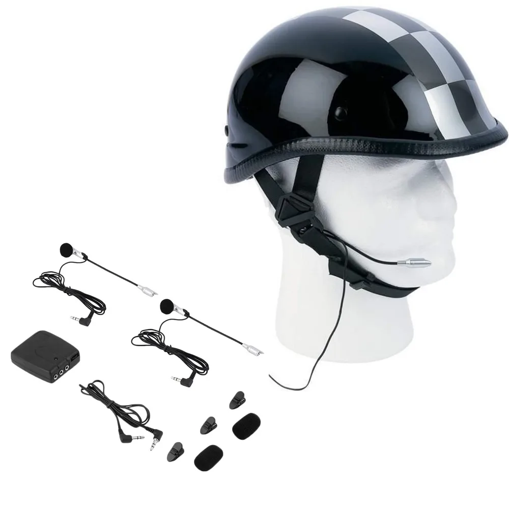 Winter Cycling Helmet to Helmet Communicator system 2 way Motorcycle Intercom headset  intercomunicadores de motos MP3 GPS