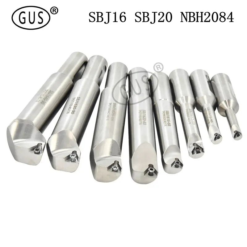 Gus SBJ20 SBJ16เครื่องมือน่าเบื่อสำหรับ NBH2084หัวเจาะปรับได้บาร์น่าเบื่อที่มีความแม่นยำสูงที่ยึดเครื่องมือที่น่าเบื่อ