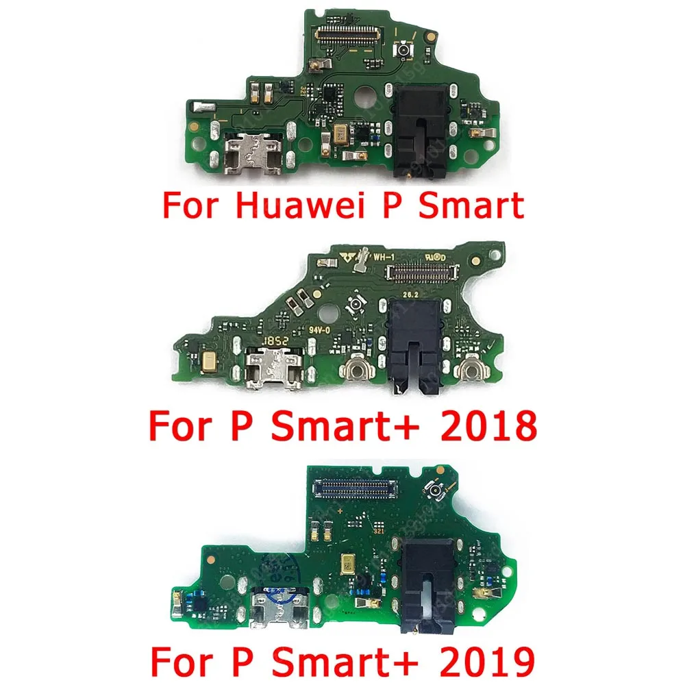 Charging Port For Huawei P Smart Plus 2018 2019 Charge Board USB Connector Ribbon Socket Flex Replacement Spare Parts