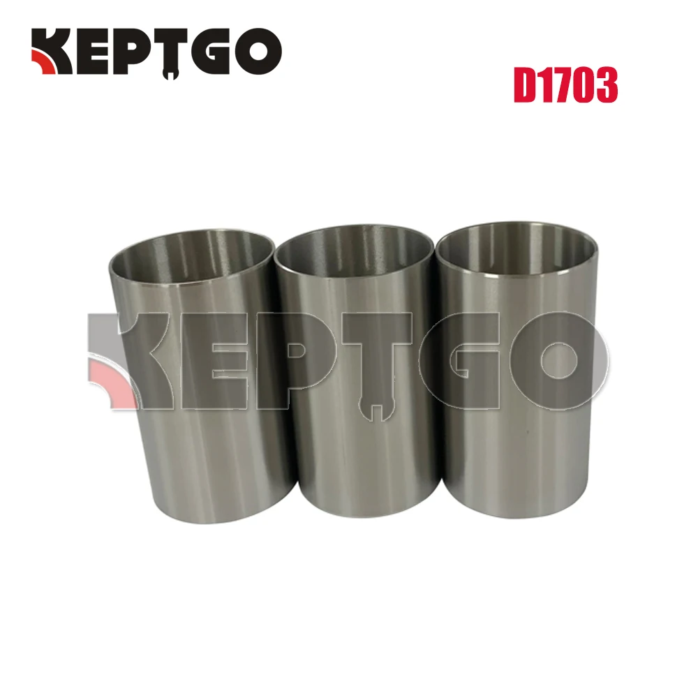 

New D1703 Cylinder Liner Semi-finished For Kubota Engine (3 Pcs)