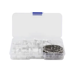 230pcs XH2.54 2p 3p 4p 5 Pin JST Connector Set 2.54mm Pitch Terminal Kit/Housing/Pin Header Wire Connectors Adaptor XH Kits TJC3