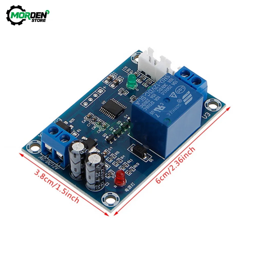 XH-M203 12V Water Level Automatic Controller Relays Liquid Sensor Switch Solenoid Valve Motor Pump Automatic Control Relay Board