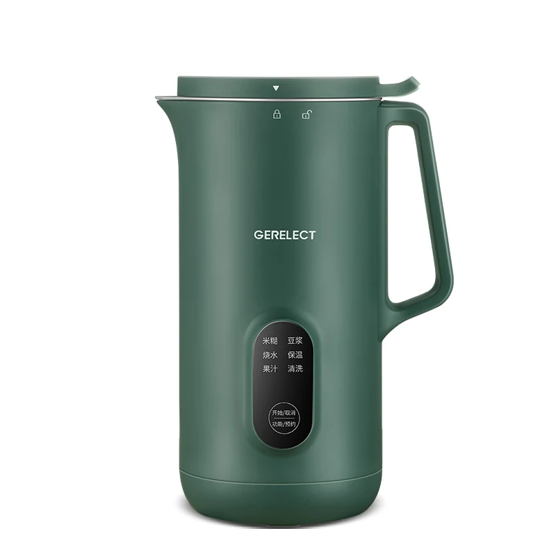 Blender Pembuat Susu Kedelai Elektrik 220V untuk Sarapan Multicooker Filter Gratis Pembuat Jus Buah Mixer Fungsi Pemanas Otomatis