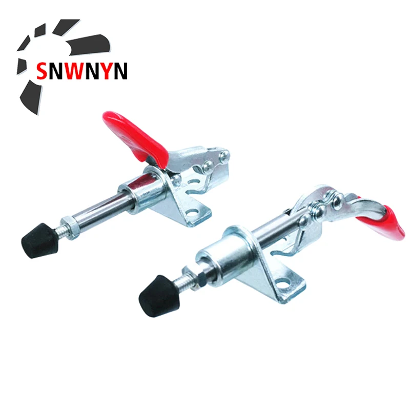 1/3/5PCS GH-301AM 45kg sgancio rapido attiva/disattiva morsetto Set morsetti orizzontali a forma di U Bar Clip a mano per lavorazione del legno ferro zincato