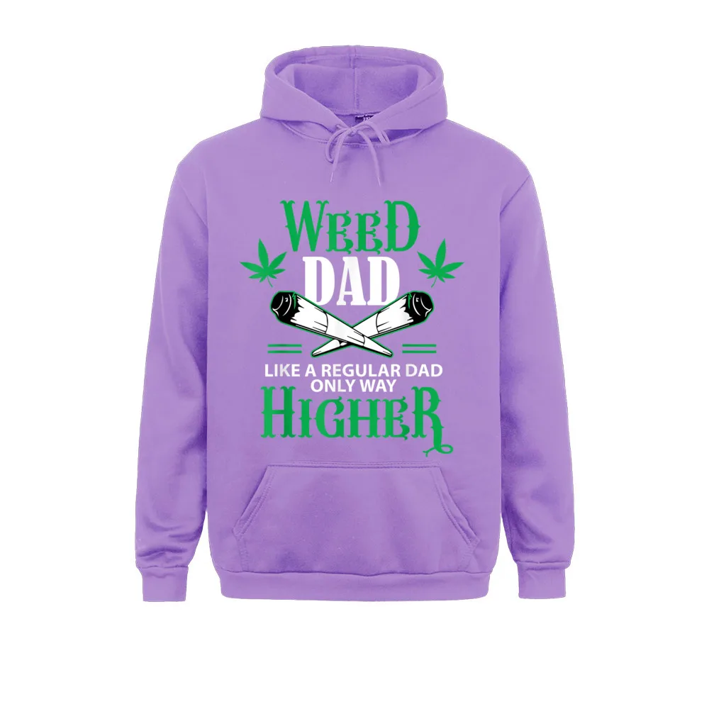 Dad Weed Marijuana Funny 420 Cannabis THC Pumpkin Themed Long Sleeve Hoodies Men Sweatshirts Cosie Hoods 2021 Fashion