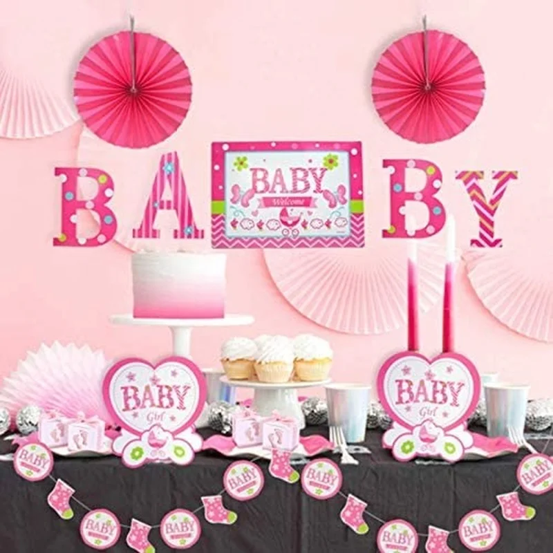 10pcs Newborn Baby Boxes Footprints Candy Packaging