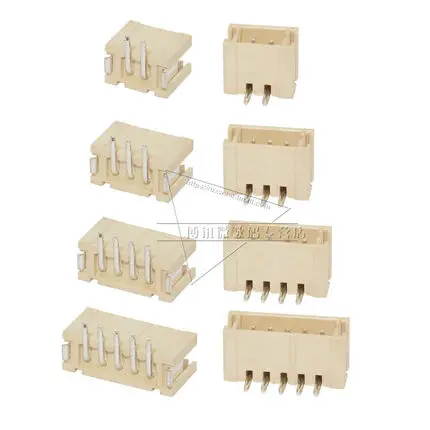 Vertical SMD ZH1.5 female socket Vertical SMD socket 1.5mm pitch connector 2/3/4/5/6/7/8/9/10/11/12Pin