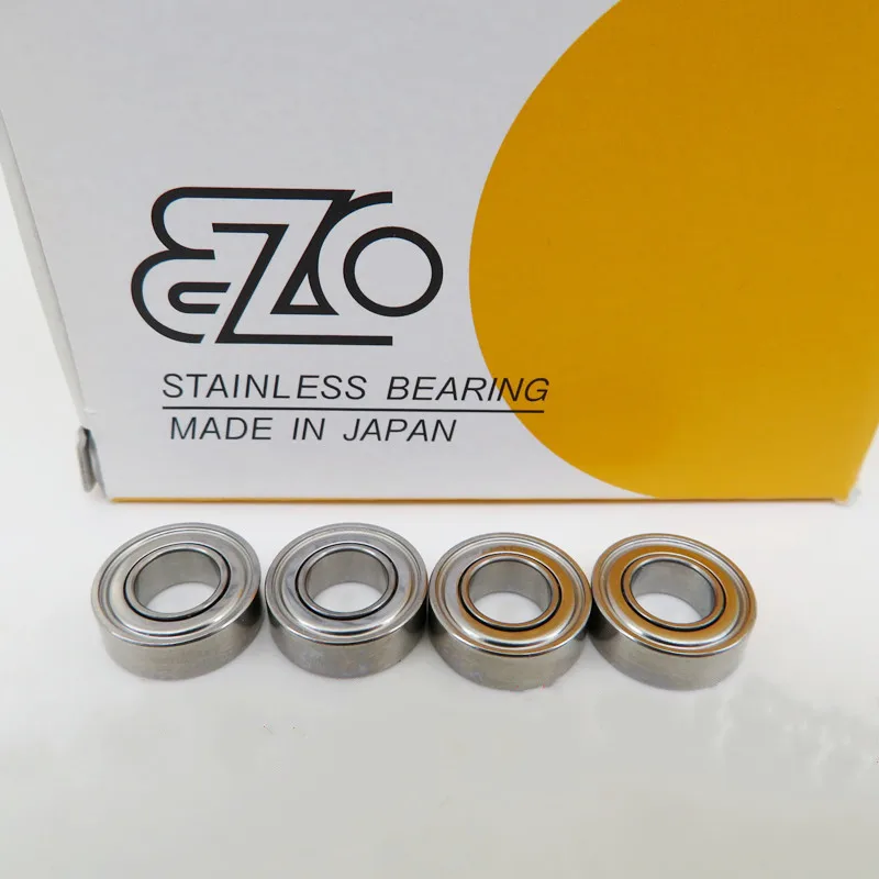 10 Stück JAPAN EZO Edelstahlkugellager SMR52ZZ 63 74 84 85 95 104 105 115 106 126 117 137 128 148 683 684 685 686 688 693 694ZZ – Detail 1