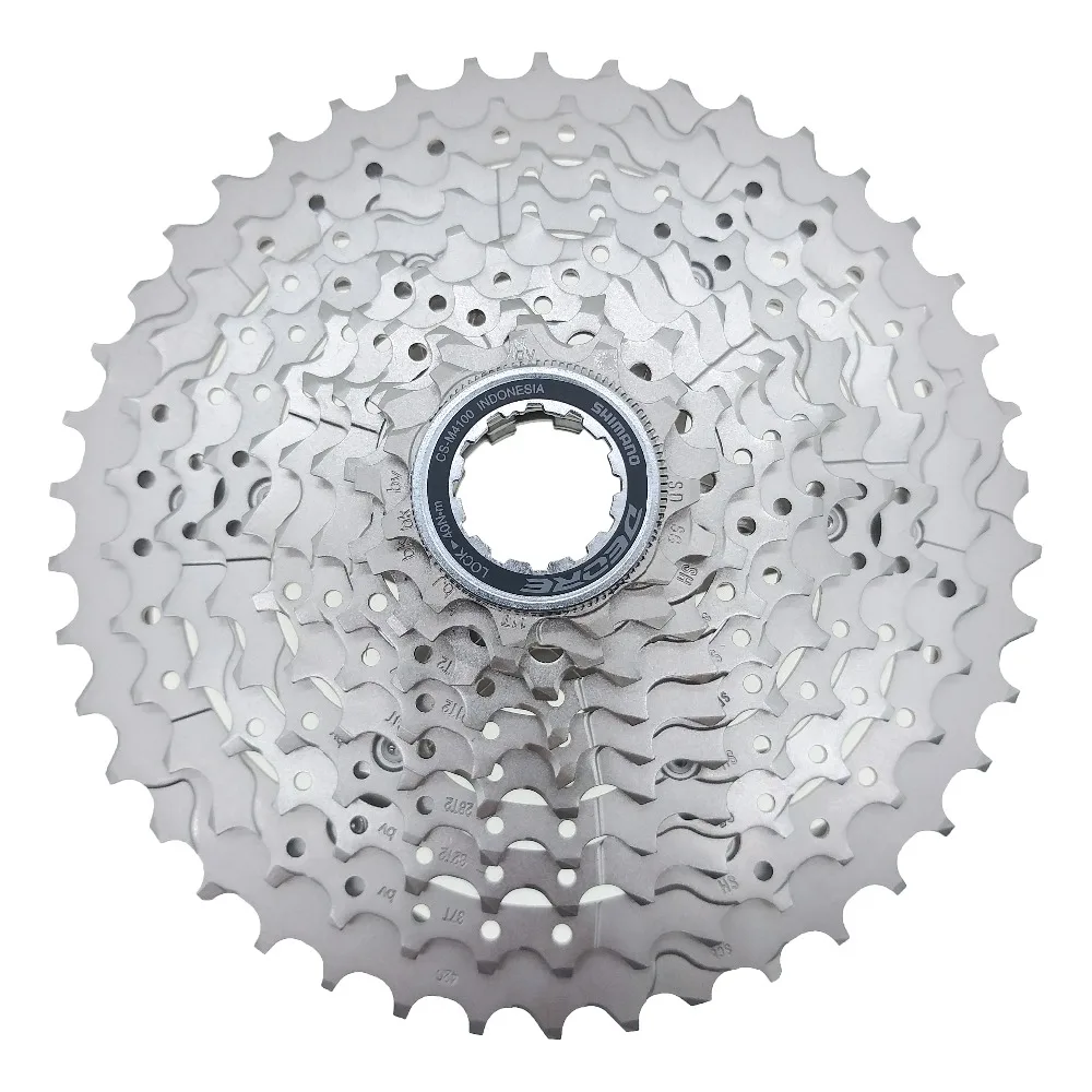 Shimano Deore M4100 10 Speed Bike Cassette CS-M4100 10S 10V MTB Mountain Bicycle Freewheel 11-42T 11-46T