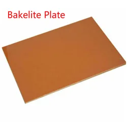 1/2/3/5mm thick bakelite phenolic resin board of different sizes, antistatic and high temperature resistance