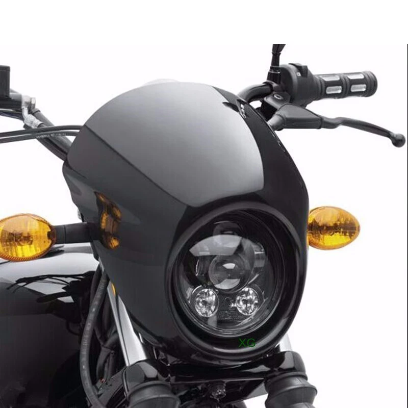 Motorrad Scheinwerfer verkleidung für Harley 883 1200 Vorderrad gabel montage Dyna Sportster