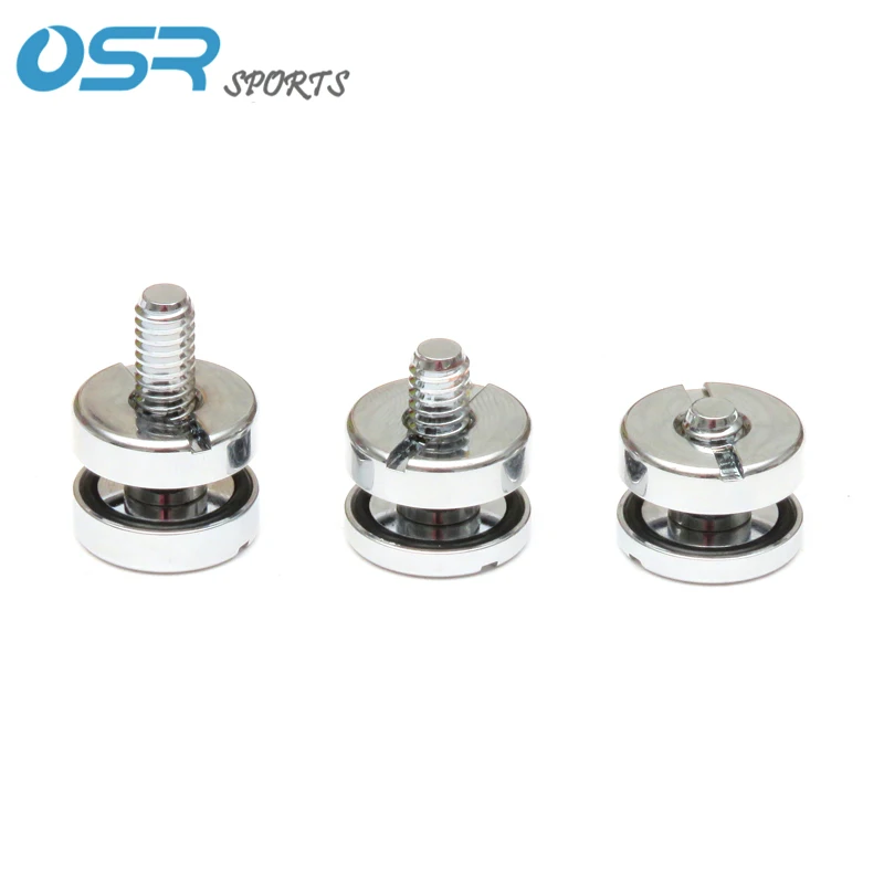 Scuba Diving Brass Cr Plated Book Screw Bolts With O-ring Accessory For Diving Buoyancy Compensator Backplate Harness