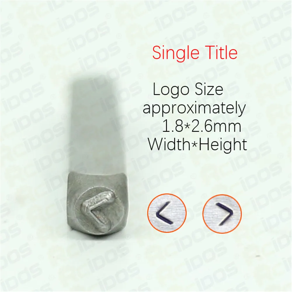 3mm Title/brackets/Single Title/Vertical brackets sign symbols steel stamp letters,Metal jewelry Steel word punch stamp seal