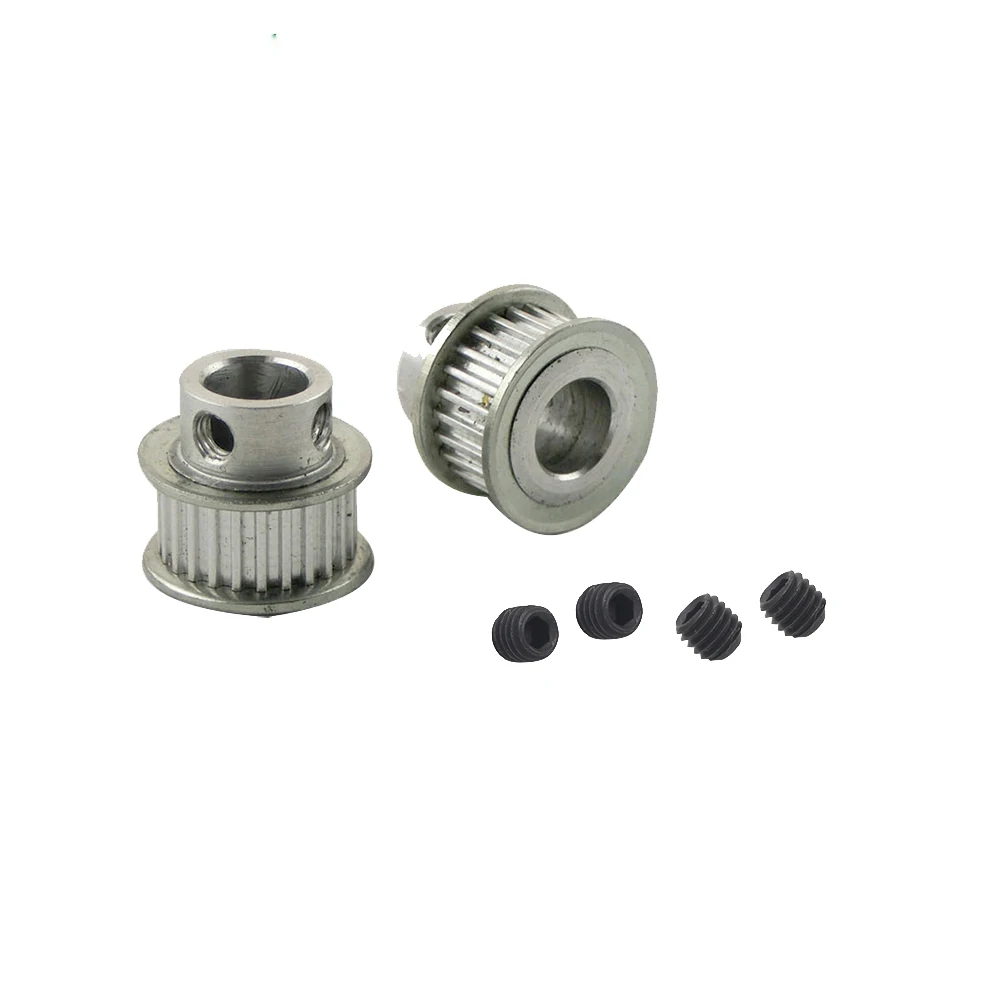 

2PCS MXL 25T Timing Pulley 5/6/6.35/8mm Inner Bore Belt 25Teeth Motor For 3D Printer CNC