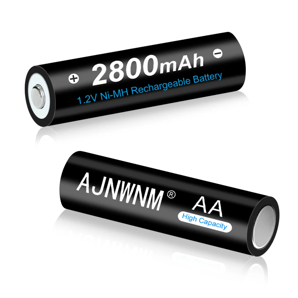 แบตเตอรี่ AAA 1100MAh 1.2V Ni-MH AAA Low Self Discharge 3A ก้อนและ2800Mah AAA