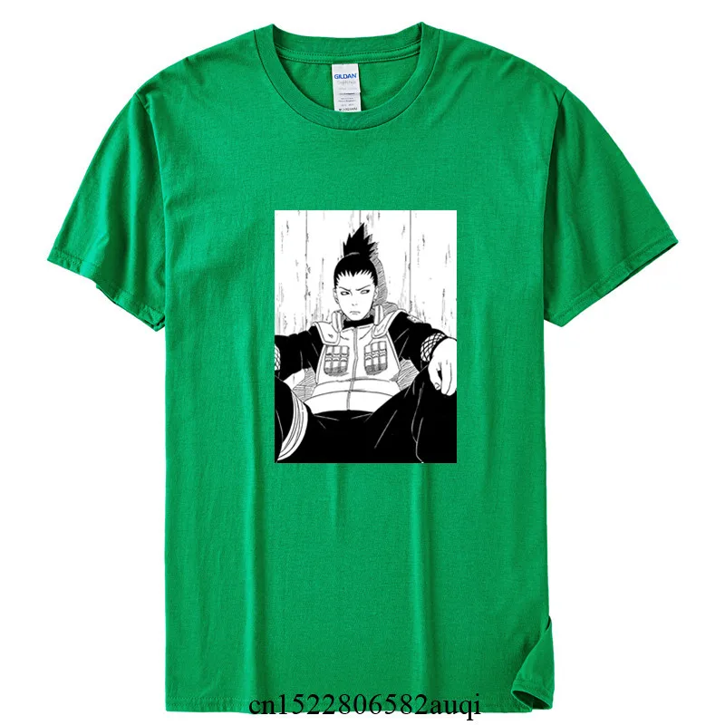 Shikamaru (Manga) Vintage Funny Men T-shirt Unisex Summer O Neck Cotton Tops Unisex Tee,Drop Ship