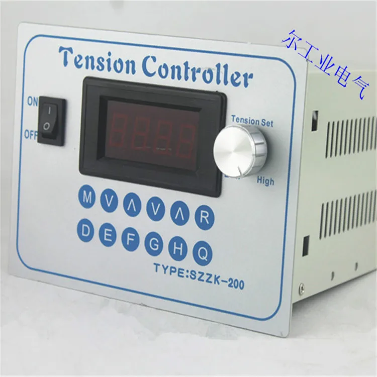 Tension Controller Manual Magnetic Powder Brake Clutch Controller SZZK-200 Laminating Machine Tension Controller