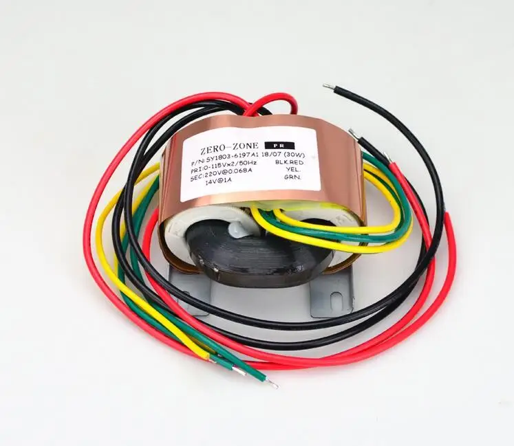 115V/230V R-PRT series commonly used R-type transformer (30VA)