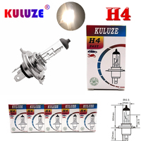 10Pcs H1 H4 H7 H11 9005 HB3 9006 HB4 Car Halogen Bulbs 12V55W Headlight Lamp H3 H8 Fog Lamps 9012 clear car bulb Wholesale