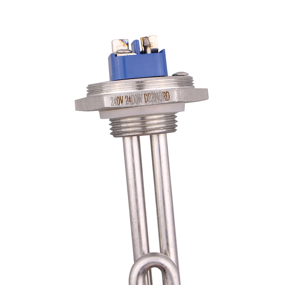 240v 2400w DN25 SUS304 가열 요소 1 "BSP 전기 히터 (양조장/증류 용 스테인레스 스틸 커버 포함)