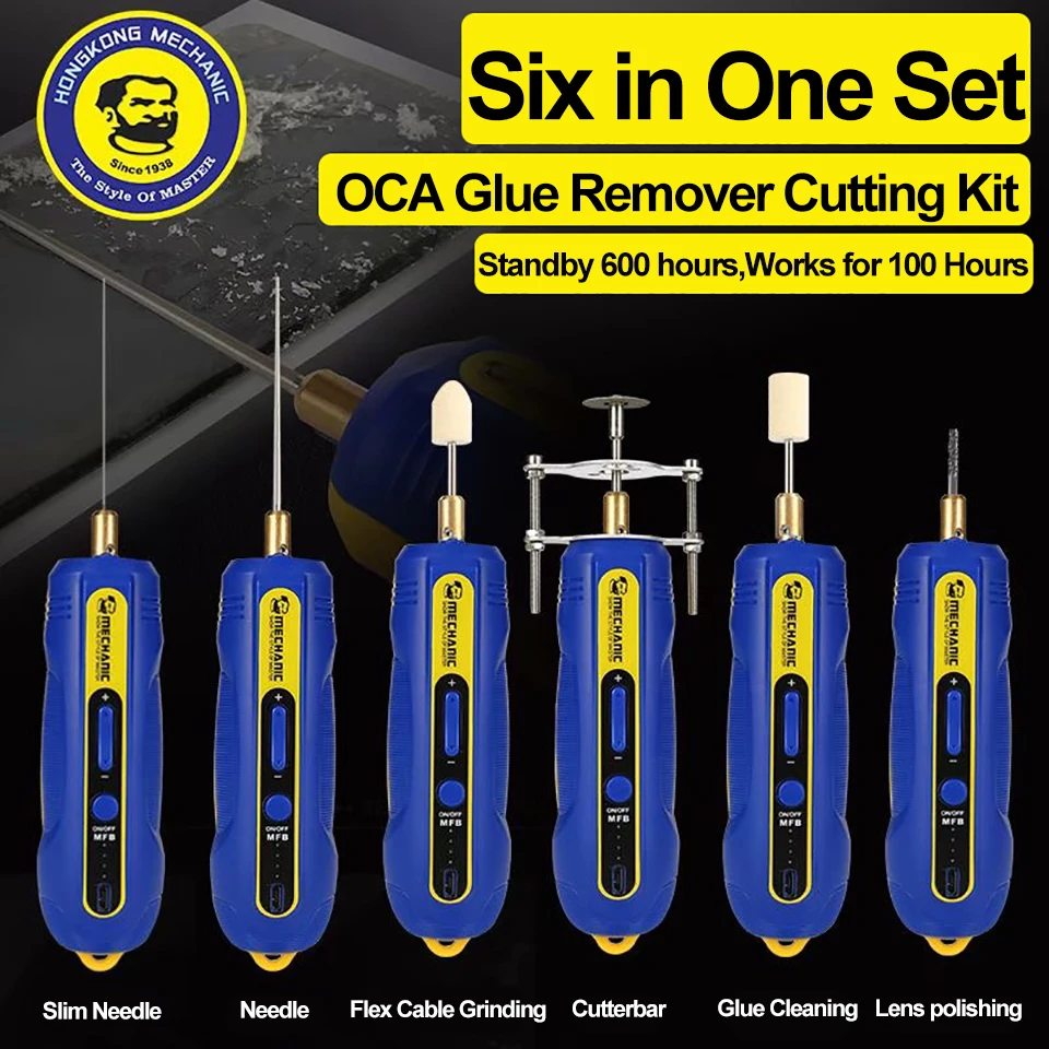Mechaniker Telefon Reparatur Werkzeug OCA Telefon LCD Kleber Entferner Handy LCD Screen OCA Kleber Sauber Maschine