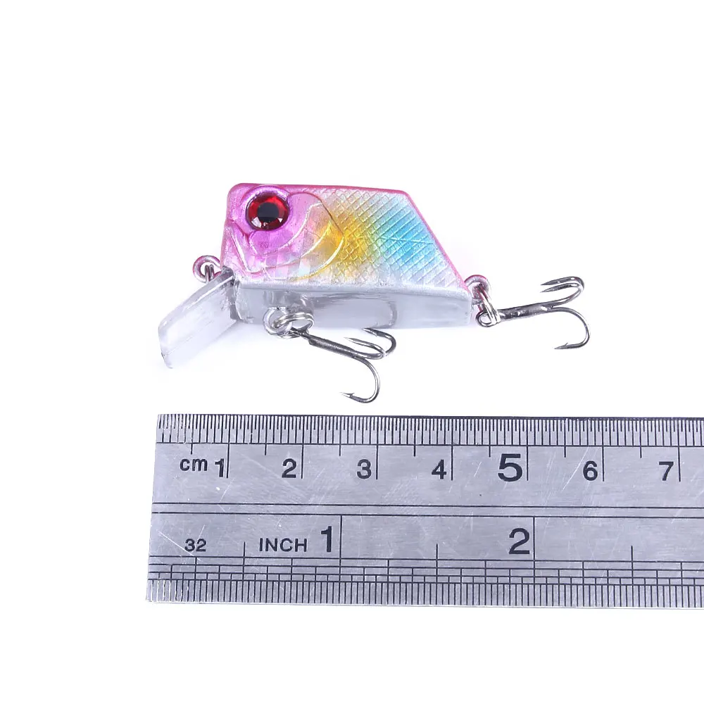 Mini Crankbait Square Bill 4.5cm – Wobbler para lubina y trucha - imagen 3