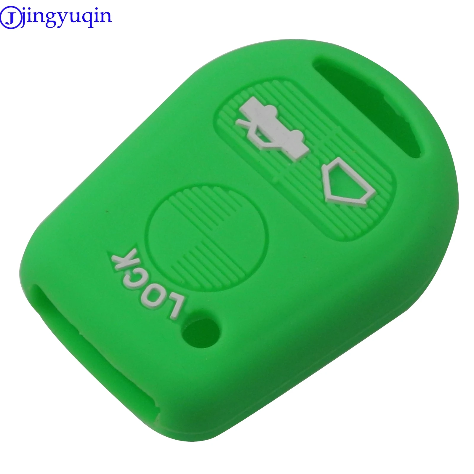 jingyuqin 3 Buttons Silicone Remote Car Key Cover Case Fob For BMW E31 E32 E34 E36 E38 E39 E46 Z3 Z4