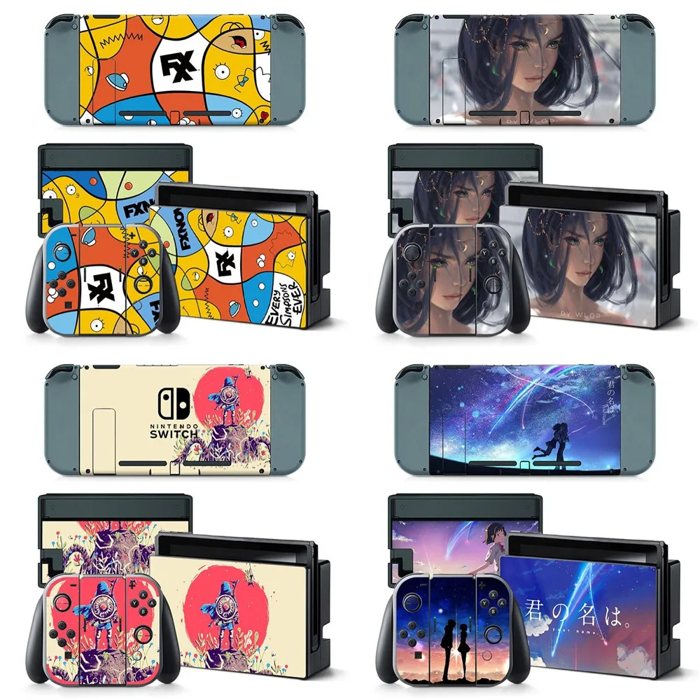 waterproof custom sticker for NS switch console skins