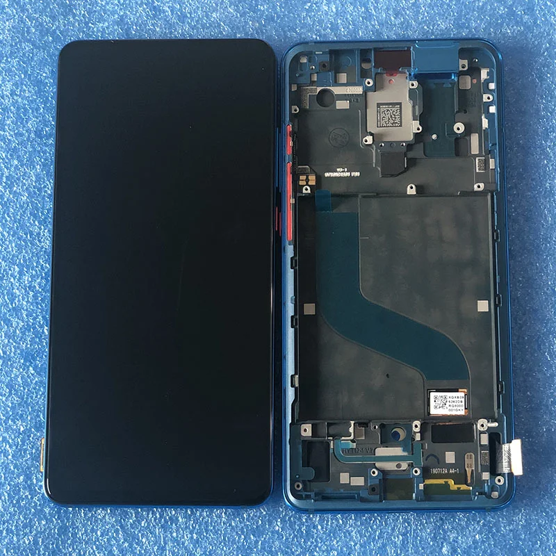 AMOLED Display LCD Frame e Painel de Toque para Xiaomi, Digitador de Tela, Xiaomi Mi 9 T Pro, Redmi K20, K20 Pro, Original, 6.39\