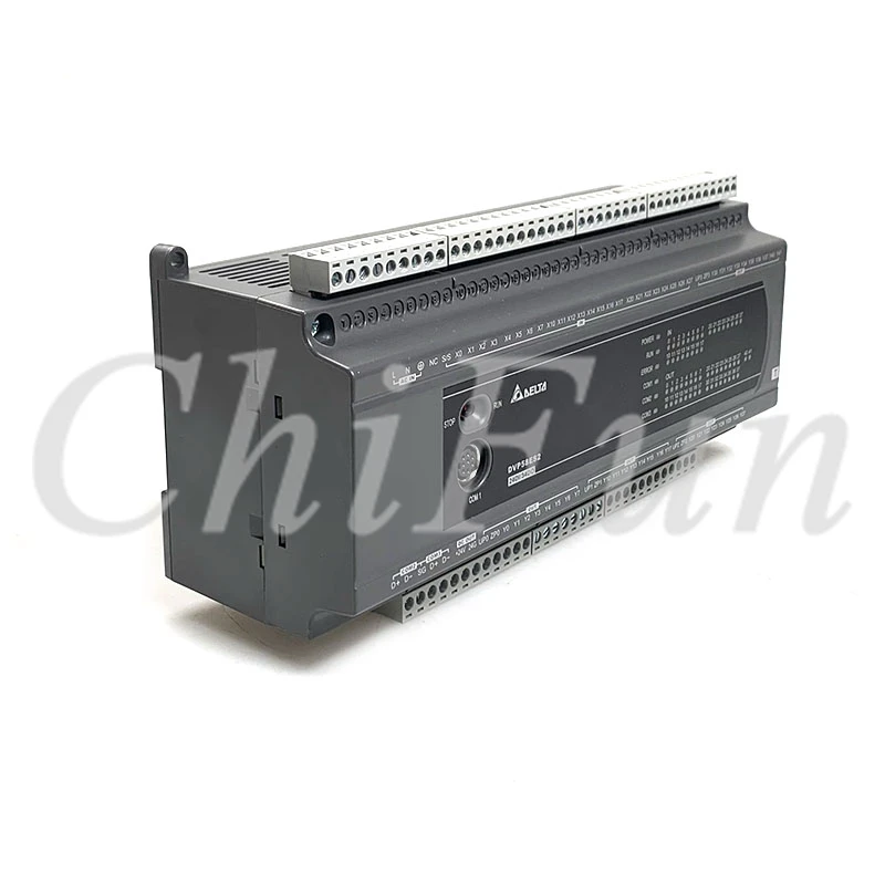 دلتا الأصلي PLC تحكم DVP58ES200T DVP58ES200R DVP60ES200T DVP60ES200R ES2 سلسلة 100-240VAC في صندوق