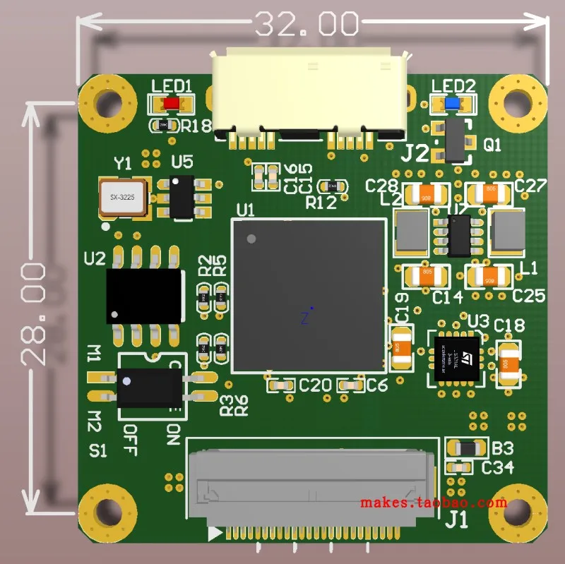 Imagem -03 - Usb 3.0 Mipi Uvc Moudle Cyusb3065