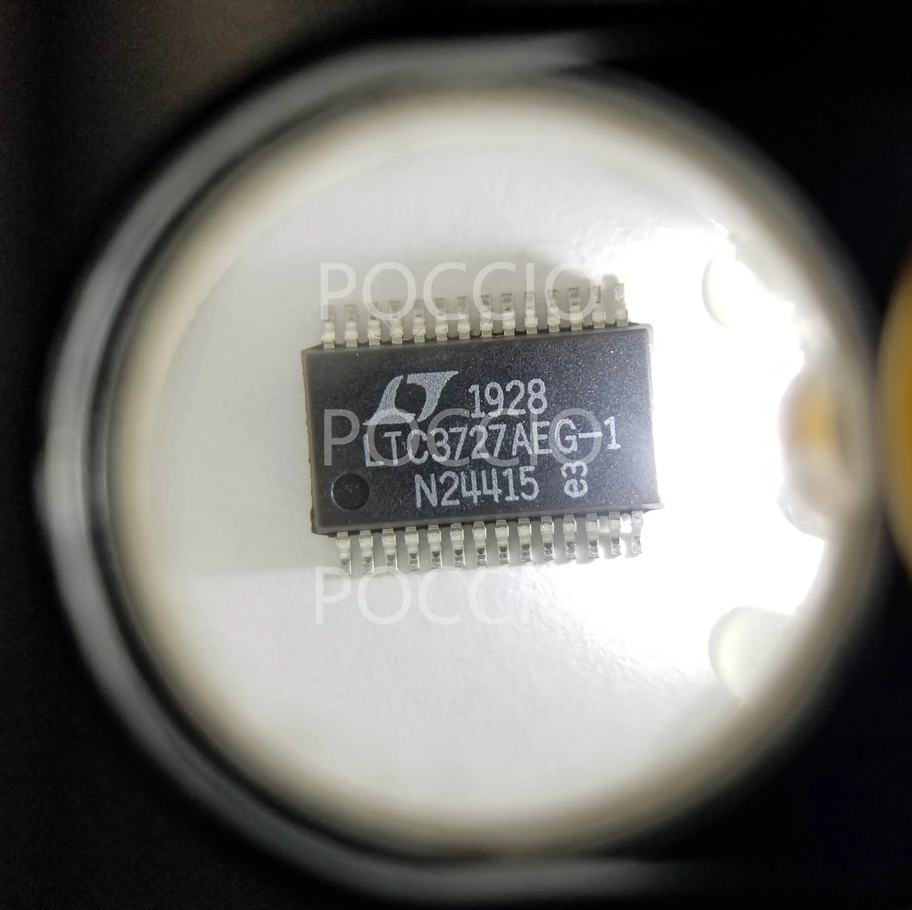 Ltc3727 LTC3727AEG-1-eficiência elevada, reguladores de comutação step-down síncronos de 2 fases