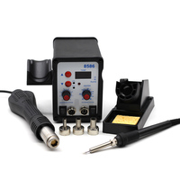 8586 Soldering Station SMD BGA Rework Hot Air Blower Heat Gun Welding Soldering Iron Repair Tool