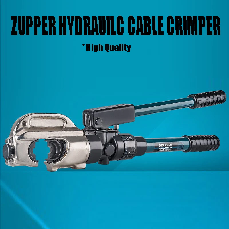 ZUPPER TOOLS Hydraulic Compression Tool 50-400mm2 for applying compression lugs to copper,aluminum conductors CYO-430