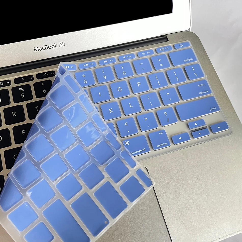 Ons Type Silicium Russische Keyboard Cover Voor Apple Macbook Air Retina 13.3 15 Inch A1466 A1502 A1398 Keyboard Skin Film protector