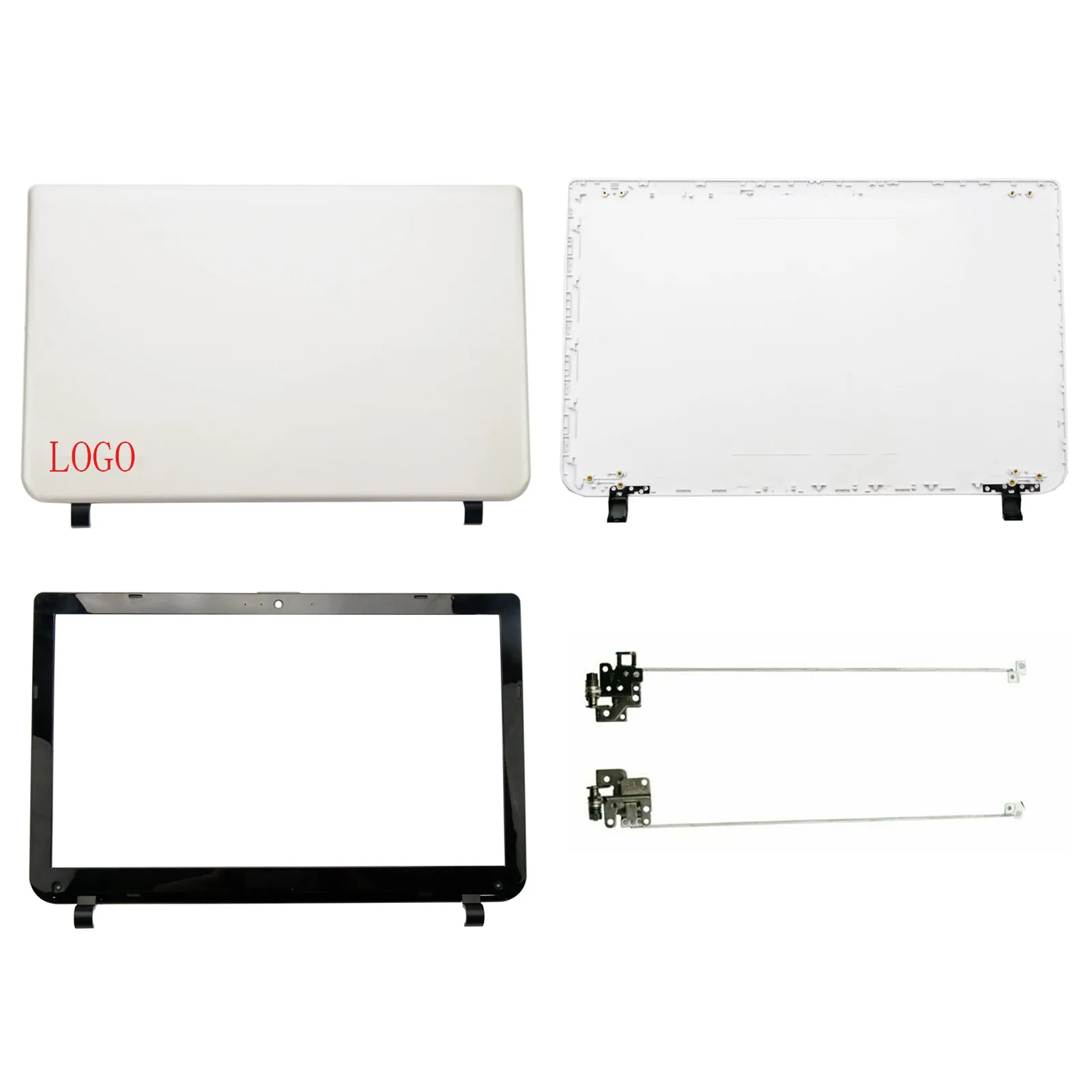 lcd capa traseira moldura dobradicas para toshiba satellite l55 b l50 b l55t b l55d b a000295340 eabli00104 novo 01