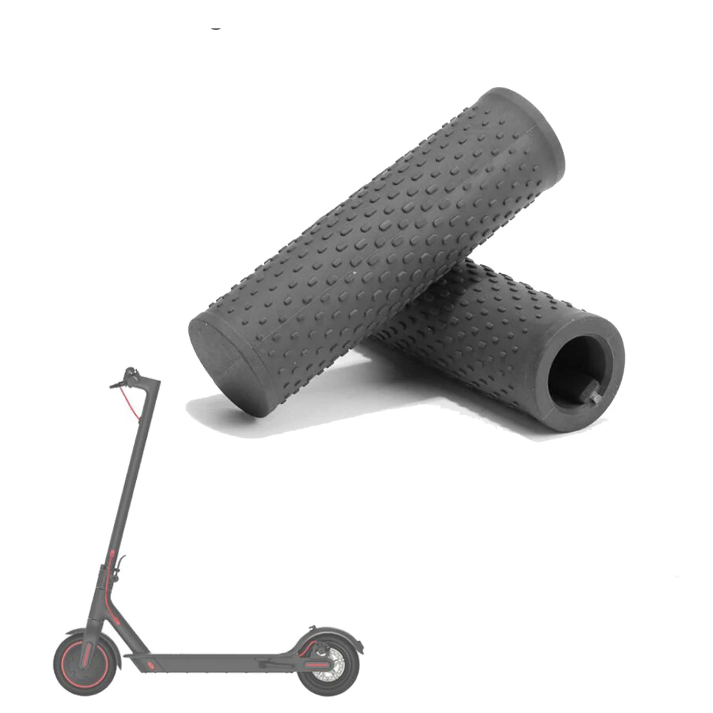 

1 Pair Rubber Handlebar Grip for Xiaomi M365 Pro 1S Electric Scooter Replace Grey Handlebar Cover for Mijia Bike