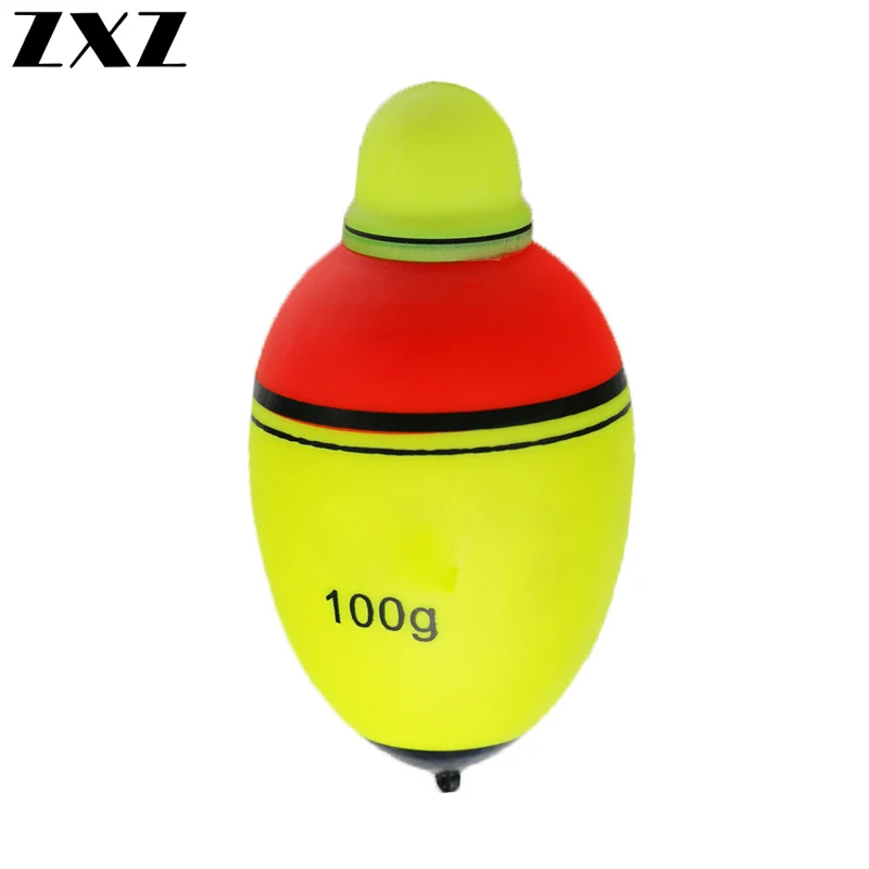 80g 100g Luminous Electronic Led Light Fishing Float Boia Can Change Color Stick Bobber Buoy Glowing Night Fishing Floats Tools