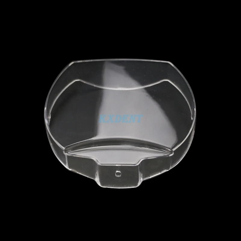 1pcs Dental Light Lamp Acrylic Cover Transparent Oval Shell Dental Halogen Lamp Cover Dental Accessories Dentistry Lab Supplies