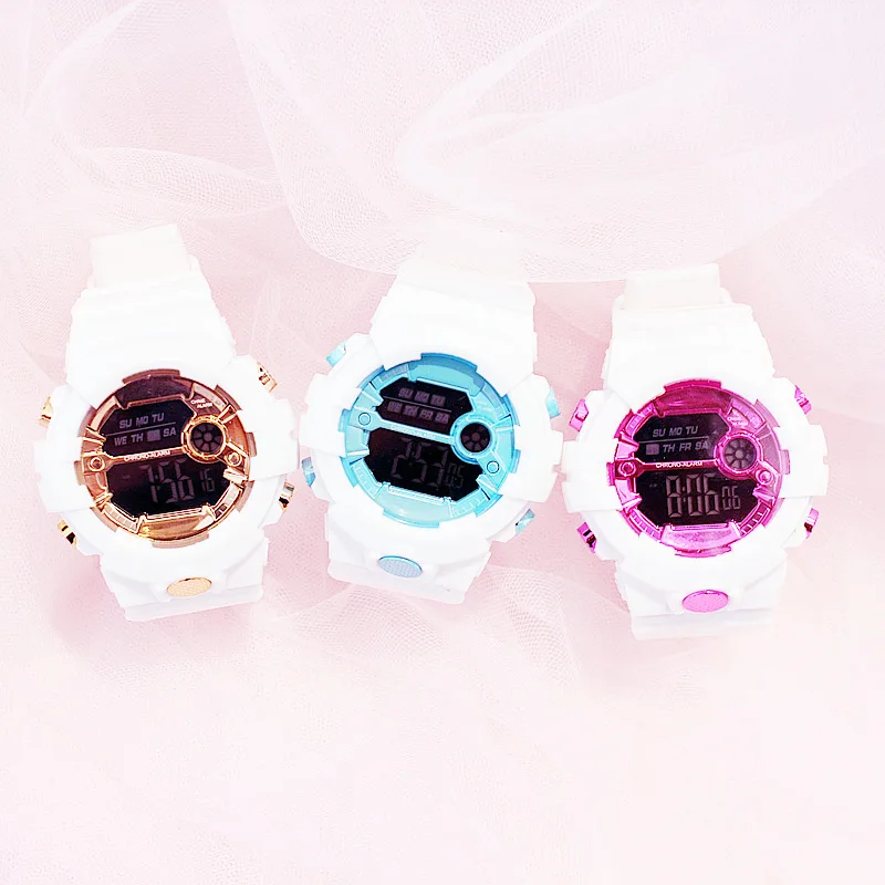 Electronic New G Style Shock Digital Watch Women Sports Watches Waterproof Shockproof Female Clock LED Lady Colorful Wristwatch