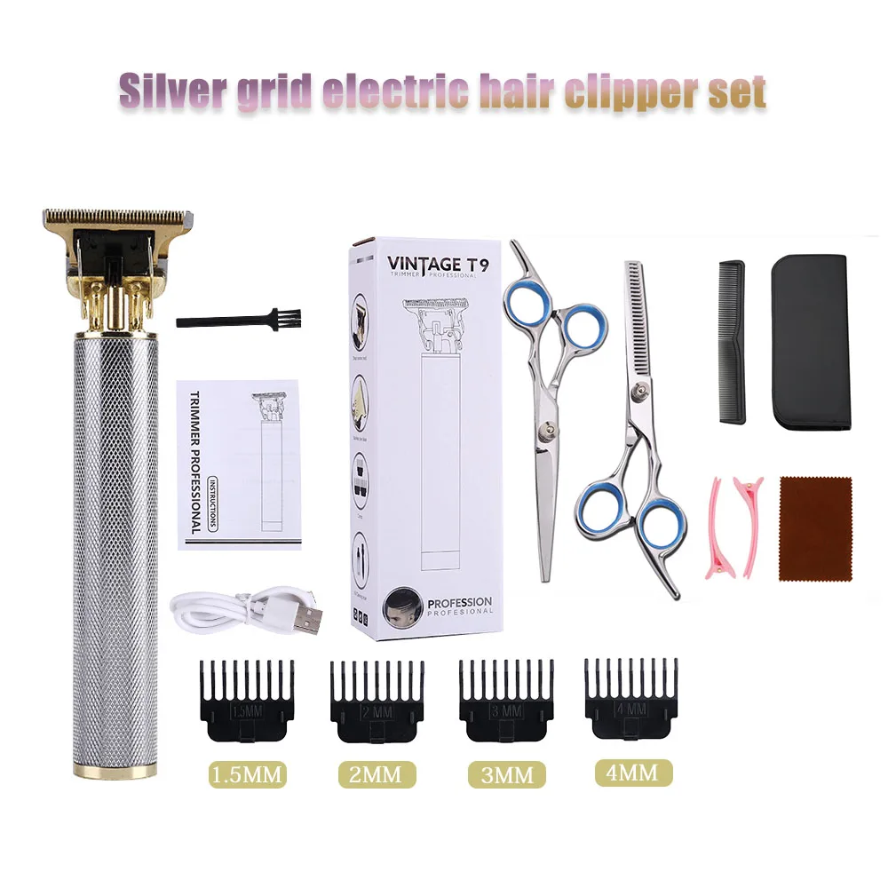 電気usb有償バリカン刈り髪型トリマーひげシェーバーカッター散髪機プロのためのカッティング男性