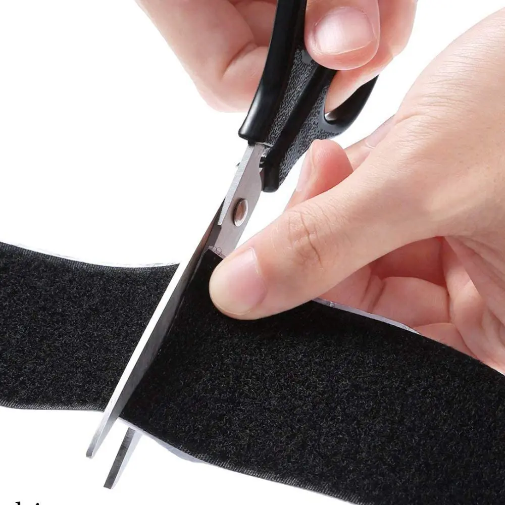 Breite 100 mm (4 Zoll), starkes selbstklebendes Befestigungsband, Klettverschluss hinten, Nylon-Aufkleber, selbstklebendes magisches Klebeband mit Kleber, 1 m – Detail 7
