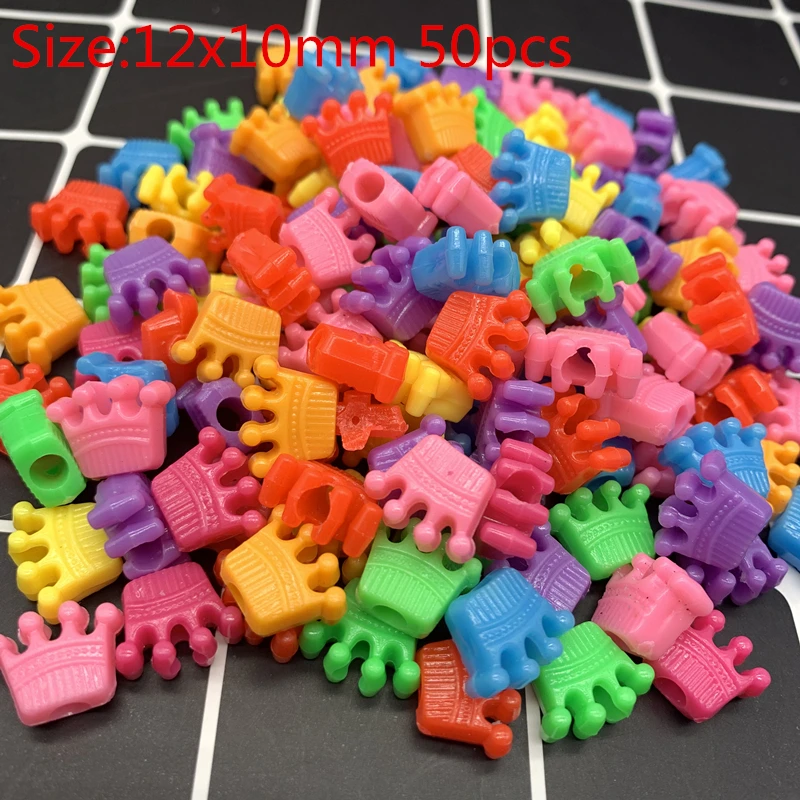 Color Acrylic Beads Earrings Necklace Accessories Beads For Jewelry Making DIY Jewelry Necklace Accessories