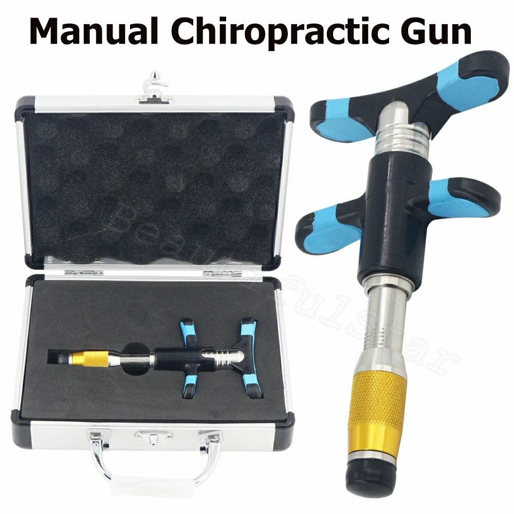 

Chiropractic Adjusting Tool Manual Spine Correction Gun Correcter Therapy 10 Levels Adjustable Impulse Intensity Spinal Massager