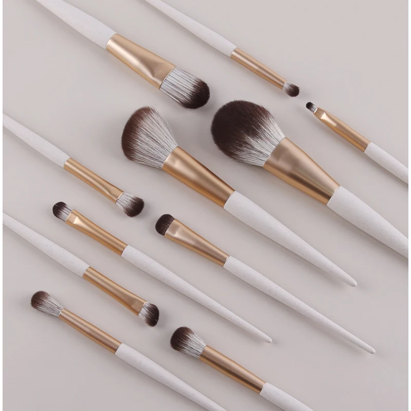 ZOREYA Makeup Brushes Set 16Pcs Powder Foundation Eyelash Large Fan Eye Shadow Make Up Brush Beauty Cosmetic Tool