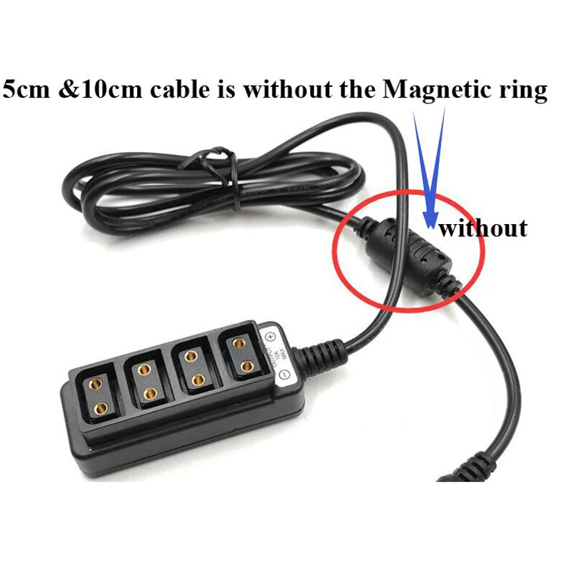 DC 2,5 Power Versorgung für 4-Port P-Tap Weibliche Kamera netzteil Distributor Für Tilta – Detail 3