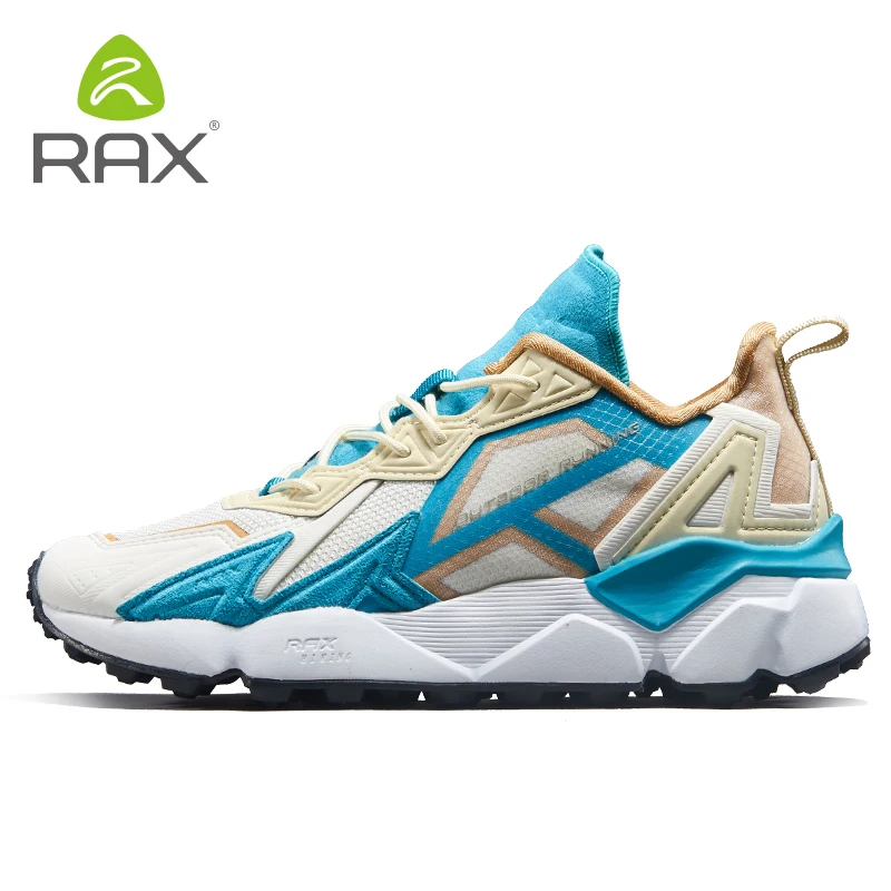 

RAX Men Running Shoes New Brand Women Sport Shoes Breathable Air Sole Mesh Lace-up Outdoor High Quality Footwear Trainer Sneaker