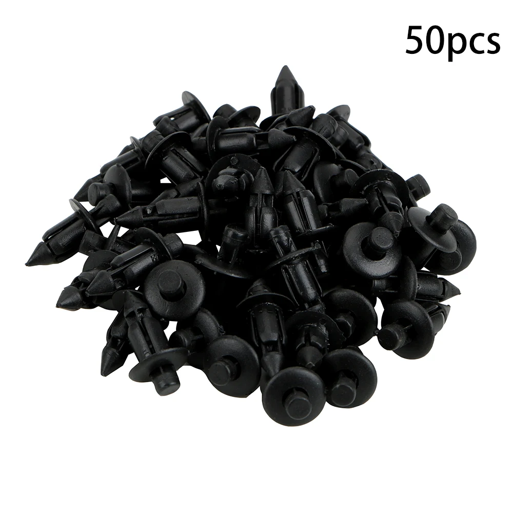 

50Pcs/set Plastic Rivet For Toyota Lexus 7mm Hole Door Trim Panel Clips Auto Fastener Retainer Clips